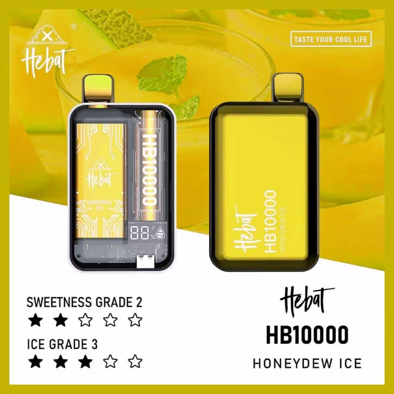 HEBAT喜貝10000口拋棄式電子煙 | 5{e2c71586c28c5bf28d716eb2ba9ccb56584dda9c7f4e100eeaa9217e03d3d3a6}尼古丁 - Image 5