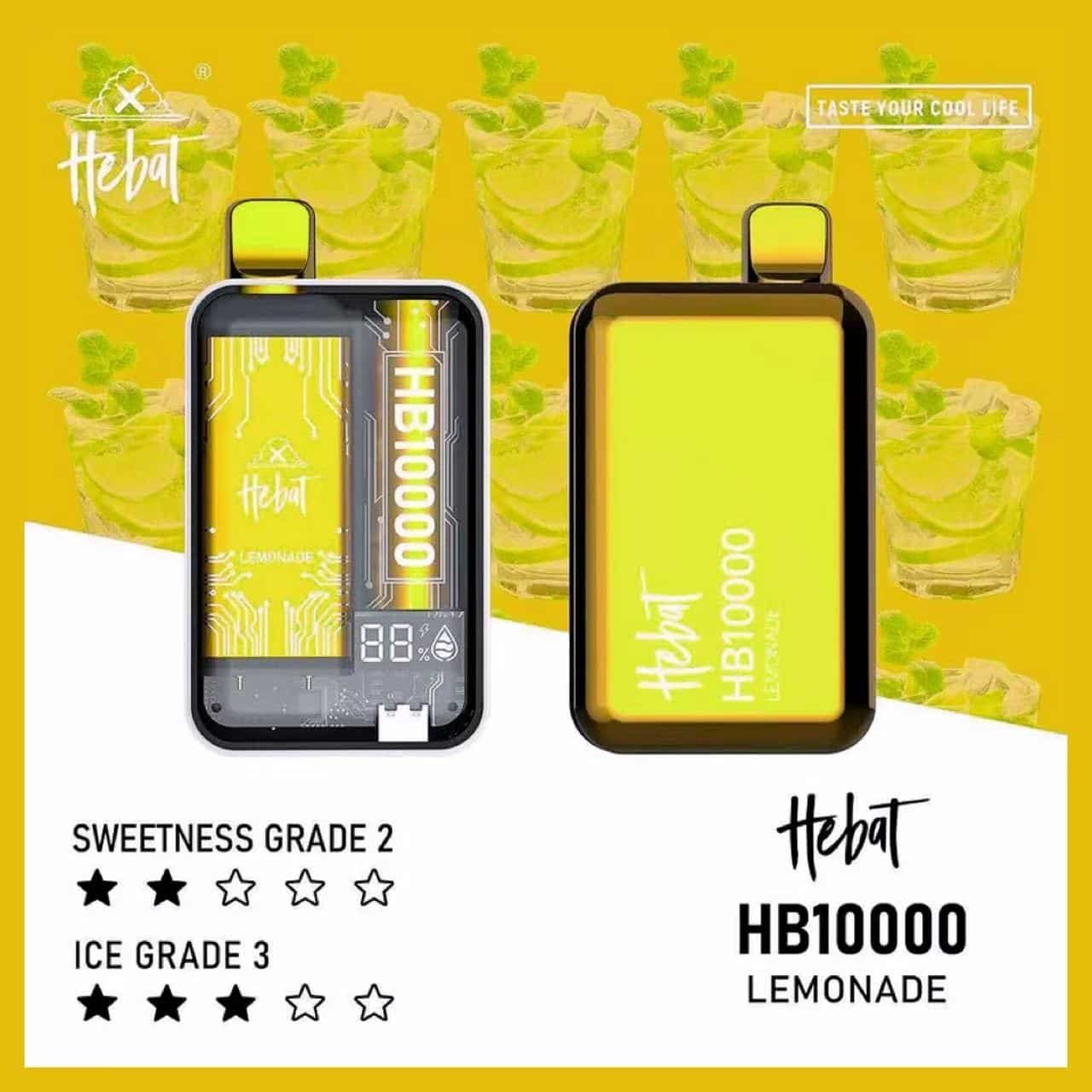 HEBAT喜貝10000口拋棄式電子煙 | 5{e2c71586c28c5bf28d716eb2ba9ccb56584dda9c7f4e100eeaa9217e03d3d3a6}尼古丁 - Image 9