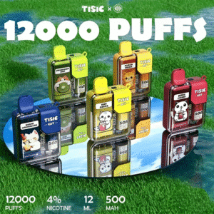 TISIC 貓咪電子菸 12000口｜多口味・一次性設計