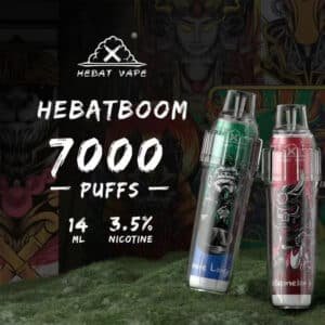 HEBAT 喜貝 BOOM 7000口一次性電子煙 – 超長續航