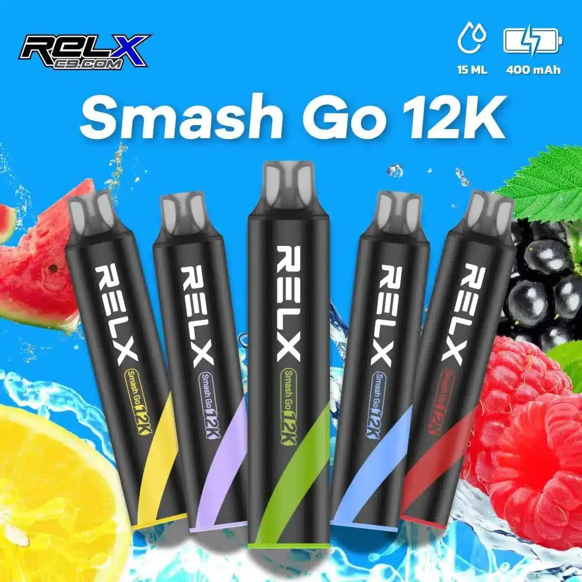 RELX Smash Go 悅刻 12000口 拋棄式電子煙:圖片 4