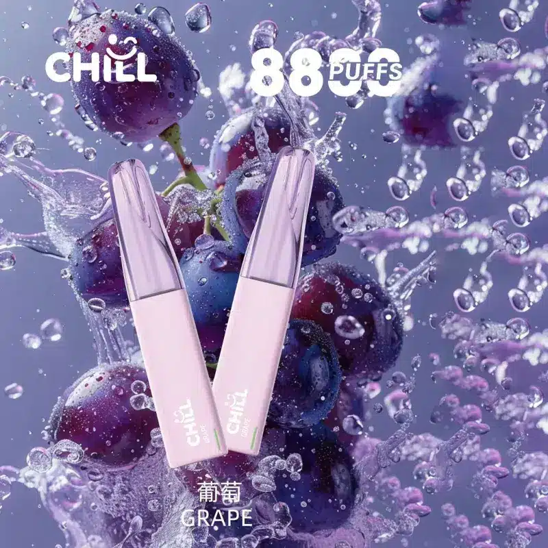 CHILL 8800口一次性電子煙|台灣現貨・陶瓷芯長效耐抽首選:圖片 5