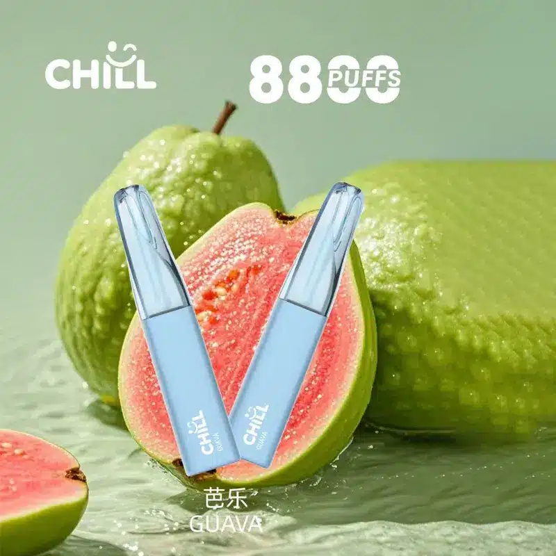 CHILL 8800口一次性電子煙|台灣現貨・陶瓷芯長效耐抽首選