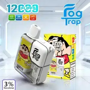 Fog Trap 12000口拋棄式電子煙｜LABUBU 蠟筆小新聯名・LCD顯示
