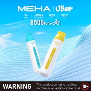 MEHA VBAR 8500｜魅嗨小白條一次性電子菸 台灣