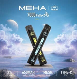 MEHA XBAR 7000｜魅嗨XBar小黑條一次性電子菸 台灣